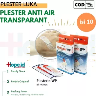Plesterin WP | Plester Luka Transparant Anti Air