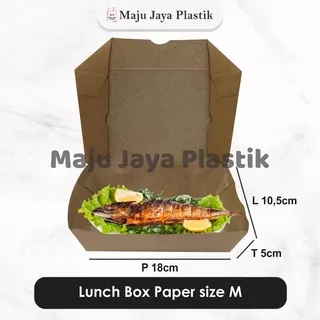 Lunch Box Paper isi 50 pcs TEBAL MURAH/ Paper Lunch Box siap pakai/ kotak makan coklat/ dus nasi/ kotak Ayam Geprek, Lunch Box Kertas Nasi/kotak makan laminasi/ paper lunch box/ paper box/ kotak makan anti minyak/ kotak laminasi/ kotak coklat/ kraft