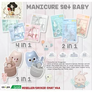 TERLENGKAP TERBARU SUGAR BABY Manicure Set Nature Series ( Perlengkapan Manikur Bayi )
