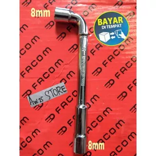 Kunci Sock L 8mm Facom/Sok L 8mm Facom