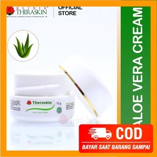 THERASKIN Cream Theraskin Aloevera Aloe Vera Cream  Untuk Melembabkan Kulit Kering 10grm ORIGINAL mm