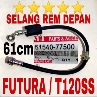 SELANG REM DEPAN KIRI / KANAN FUTURA / T120SS SLANG FLEKSIBEL BRAKE HOSE FRONT RH / LH