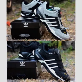 Sepatu pria Adidas terrex boost abu hitam / sepatu hiking,jogging,running / adidas terrex murah