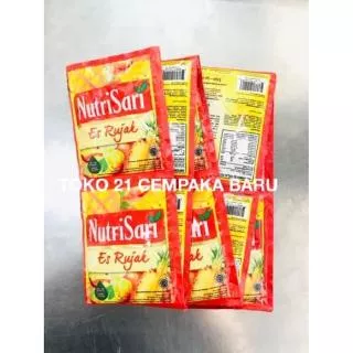 Nutrisari Rasa ES RUJAK 1 renceng isi 10 sachet |Promo NutriSari Murah