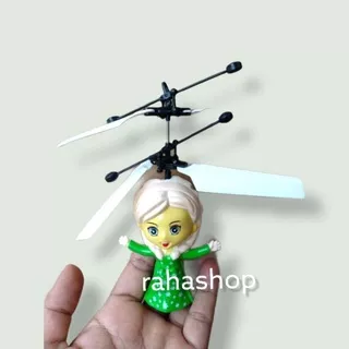 Boneka Terbang Menggunakan Sensor Tangan