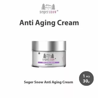 Seger Snow Anti Aging Cream Krim Anti Penuaan Dini Premium Collection - 30gr