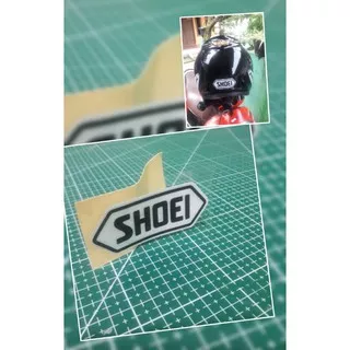 stiker helm SHOEI cutting tumpuk