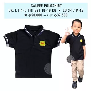 [SALE] Polo Shirt 4-5 Tahun Anak Laki-Laki Polos