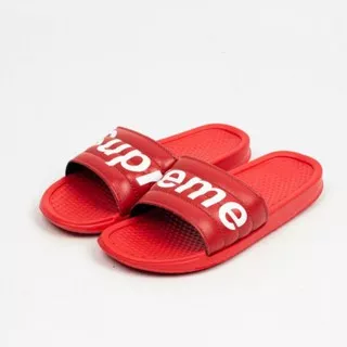 Sandal Slide Pria - New Sandal Pria Termurah - Sandal Supreme Pria Terbaru