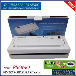 VACUUM SEALER ALAT PENGEMAS MAKANAN SINBO DZ-280 ALAT VACUM