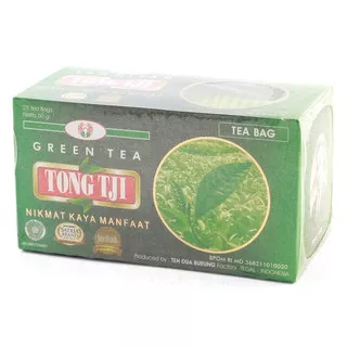 TONG TJI Teh Hijau Green Tea 50 Gr 25 Tea Bag
