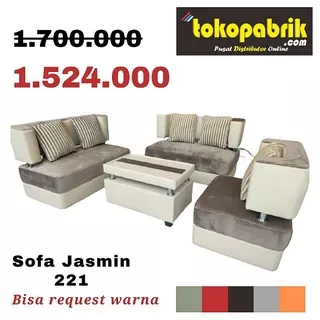 Sofa Jasmin 221 Sofa Tamu Kursi Tamu Minimalis Modern Termurah Cirebon Tegal Pemalang Pekalongan