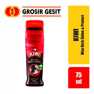 KIWI Wax Rich Shine And Protect 75ML Semir Sepatu Instant Cair