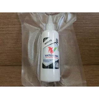 Vator Ink White 250ml Universal DTG DTF Sablon Digital