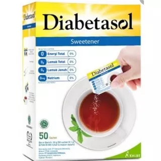 Diabetasol sweetener 50 sachet Gula Diabetasol murah Gula Diabetes DEBM Keto