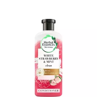 Herbal Essences Kondisioner Bio Renew Clean White Strawberry & Sweet Mint Perawatan Rambut 400 ml / Herbal Essences Conditioner