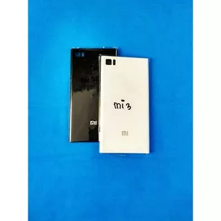 Backdoor HP Xiaomi 3 Mi3 Back Door Tutup Belakang HP Battery Casing