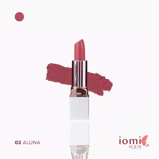 Iomi Moisture Matte Lipstick 02 Aluna - Lipstik