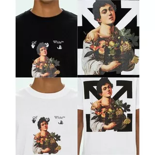 Kaos Tshirt Off White c/o Virgil Abloh Caravaggio Boys SS 2021 Tee