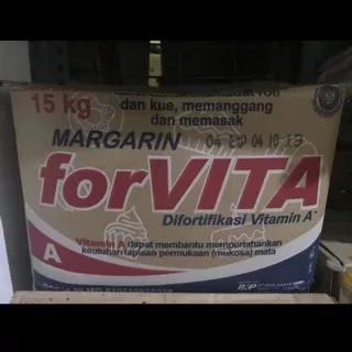 Mentega Margarin Forvita 15kg - Gosend Only!!! !!-