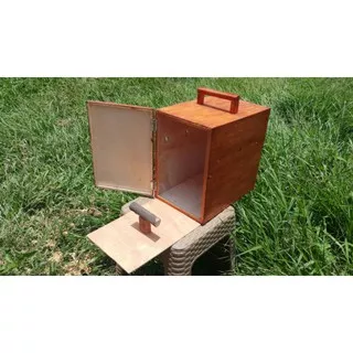 Kotak untuk bawa burung hantu atau owl tinggi 40cm