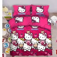 bedcover fata HELLO KITTY dancing kitty / hk apple / pink kitty / hk red / hk melody uk 160/180 3kg