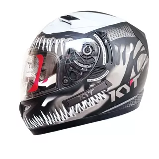 KYT K2R VENOM BLACK DOFF GUNMATE KYT K2 RIDER VENOM ORIGINAL KYT