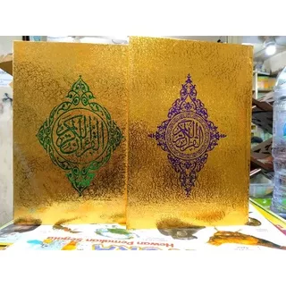 Alquran standart,. alquran emas, alquran ukuran b6 (27x18,5)