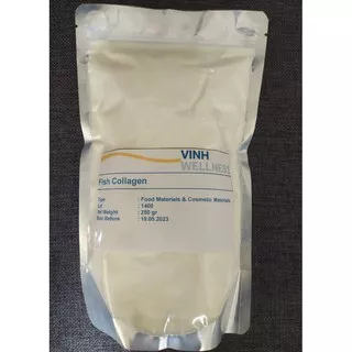 FISH COLLAGEN PEPTIDE- SERBUK COLLAGEN MURNI IMPORT SERTIFIKAT HALAL