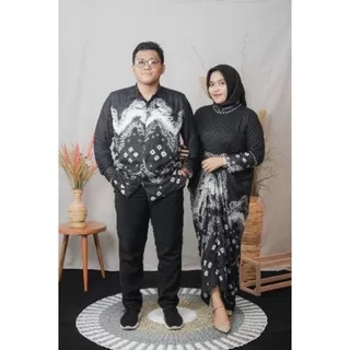 kaftan jumputan Palembang