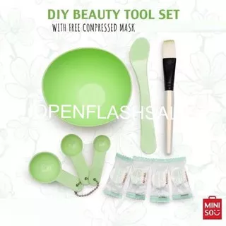 MINISO DIY Beauty kit - alat masker wajah