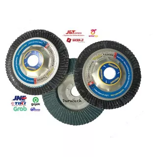 Amplas susun 4 grit100 / Flap disc 4inch BWS / Amplas stainless 4inch
