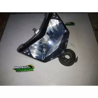 reflektor ninja rr new lampu depan ninja rr new lampu utama ninja rr new