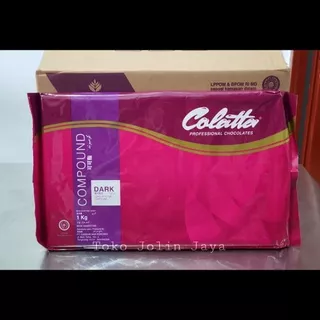 1kg Colatta dark chocolate compound / Colatta coklat compound dark