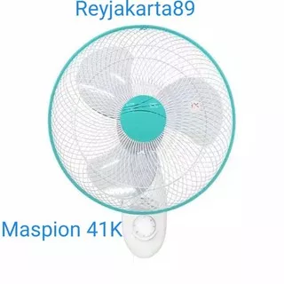 Kipas Angin Dinding Wall Fan Maspion 16 Inch 16” MWF-41K  Angin Kencang MASPION WALL FAN 41 K