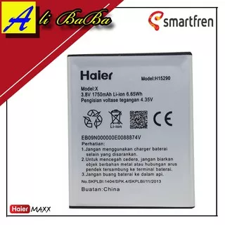 Baterai Handphone Smarfren Haier Maxx H15290 Original Battery HP Haier Maxx Batu Batre OEM HP Haier
