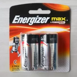Baterai/Baterai C/Baterai ENERGIZER MAX Type C - 2 PCS/Pack ALKALINE BATTERY