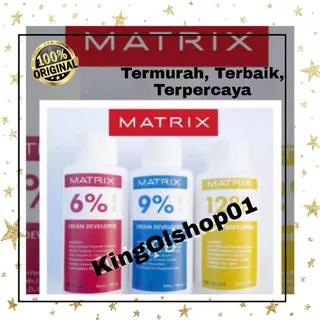 Matrix Oxydant Cream Developer Mini 100Ml Campuran Cat warna rambut Peroxide 6% / 9% / 12% | Campuran Belaching | Cream Cat