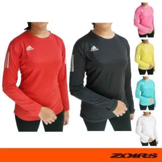 Baju olahraga wanita zumba senam fitnes lari lengan panjang hijab JWP - 01