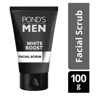 Ponds Men White Boost Facial Scrub 100ml