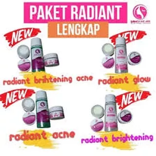 Drw Skincare Paket Krim Radiant Glow Tips Alami mencerahkan wajah kusam dan flek ringan