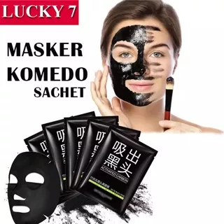 [IMPORT] - Masker Komedo / Masker Arang Activated Carbon Black Mask [SACHET]