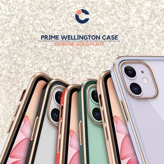 HOT!!! Prime Wellington Case (6D Rose Gold Plating) (iphone case 7-12 READY) soft case
