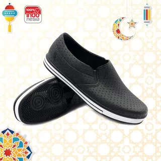 SEPATU KARET SLIP ON ATT SAF 1115 39-42 - SEPATU SLIP ON KARET PRIA - SEPATU ATT