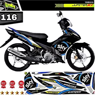 Decal Sticker Striping Variasi Jupiter Mx 135 New 2011-2016 - Jupiter Mx 135 New 5Speed - Jupiter Mx 2011 Keatas - NJMX | SKY Yamaha Moto Gp | Yamaha Spark 135/Yamaha Exciter R 135/Yamaha LC 135/Yamaha Sniper 135/Yamaha CryptonX 135 ¹¹?