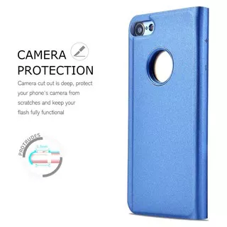 Flip Cover Mirror Stand Iphone 6 6G 6S - Case S-View Auto Lock Smart Luxury
