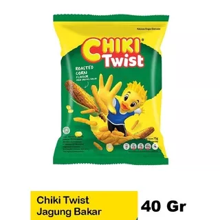 Chiki Twist Roasted Corn Snack 40 gr - Chiki Twist Jagung Bakar 40 gr