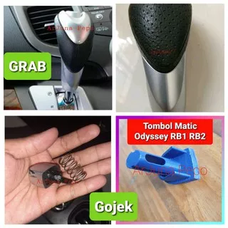 Tombol Tuas Shift Knob Knop Matic Odyssey rb1 rb2 Part Dalam