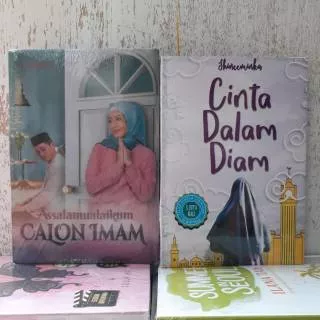 Novel Assalamualaikum calon imam dan Novel Cinta Dalam Diam. Novel Islami.