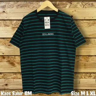 BAJU KAOS SALUR BILLABONG KAOS GARIS BILLABONG KAOS DISTRO KAOS STRIPE